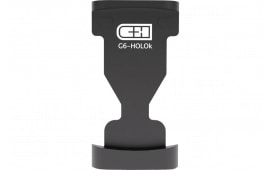 C&H Precision G6-HOLOK Holosun 407K/507K Optic Plate Black Anodized - Fits Glock Gen 6