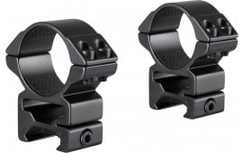 Hawke Sport Optics Match Mount 22117 Rings High Weaver 30mm Tube Double Hex Screws Aluminum