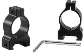 Browning 12564 Weaver-Style Scope Ring Set Browning A-Bolt/BAR/BLR/X-Bolt Weaver Low 30mm Tube Matte Black Aluminum