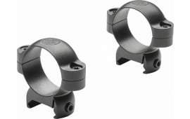 Leupold 120977 LRW Ring Set 30mm Diam Medium Steel Black Matte