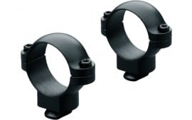 Leupold 49916 Dual Dovetail Scope Ring Set Dual Dovetail Medium 1" Tube Matte Black Steel