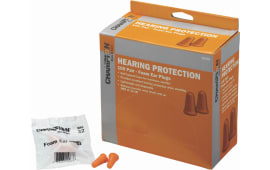 Champion Targets 40959 Molded Ear Plugs  32 dB In The Ear Orange Foam for Adults 100 Pair
