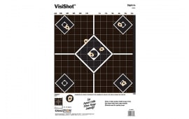 Champion Targets 45804 VisiShot Interactive Sight-In 5-Diamond Paper Target 10 Pack