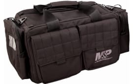 Battenfeld M&P Accessories 110023 Officer Tactical Range Bag Nylon 22" x 14" x 10.5" Exterior Black