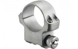 Ruger 90290 Clam Pack Single Ring Medium 1" Diameter Hawkeye Matte Stainless