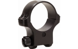 Ruger 90321 Clam Pack Single Ring Medium 30mm Diameter Hawkeye Matte Blued