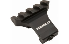 TruGlo TG8975B Offset Picatinny Side Mount Rail Black Matte Anodized Finish