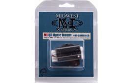Midwest Industries MIQDMROCO Trijicon MRO Co-Witness Black Hardcoat Anodized Any w/Rail Quick Detach Picatinny Rail Aluminum