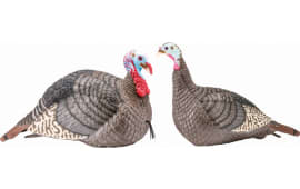 Hunters Specialties Strut 100005 Strut-Lite Jake & Hen Combo Wild Turkey Species Multi Color Synthetic