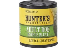 Hunters Specialties 00167 Adult Doe Estrus  Can Call Doe Sounds Attracts Deer Black