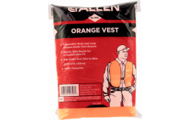 Allen Big Man Hunting Safety Vest Blaze Orange Polyester Adjustable Fit