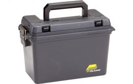 Plano 161298 Field Box without Tray Portable Deep 6 Boxes 3" Shells Plastic Black