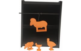Beeman 2085 Pellet Trap Targets, Steel Construction, Includes Paper Targets and 4 Metal Animal Silhouettes.