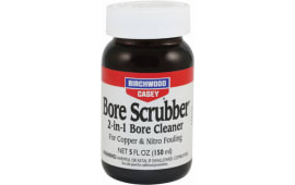Birchwood Casey 33632 Bore Scrubber 2-in-1 Cleaner Removes Powder, Lead, Plastic Fouling 5 oz Jar