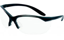 Howard Leight R01535 Vapor II Shooting/Sporting Glasses Black Frame/Clear Lens