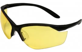 Howard Leight R01536 Vapor II Shooting/Sporting Glasses Black Frame/Amber Lens