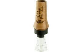 Duck Commander DCPROTW Jase Pro Series  Double Reed Mallard Hen Sounds Attracts Ducks Natural Tigerwood