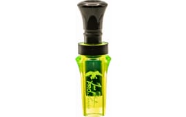 Duck Commander DCPROAC Jase Pro Series  Open Call Double Reed Mallard Hen Sounds Attracts Ducks Chartreuse Acrylic
