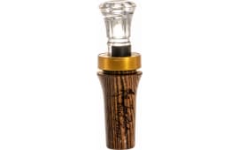 Duck Commander DCPROB Pro Series Bocote Open Call Double Reed Mallard Hen Sounds Attracts Ducks Brown Wood