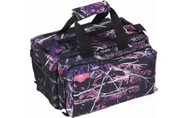 Bulldog BD910MDG Deluxe Range Bag w/Strap Nylon 13"x7"x7" Muddy Girl Camo