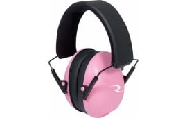Radians LS0800CS Lowset Passive Muff 21 dB Over the Head Pink Ear Cups with Black Headband for Women 1 Pair