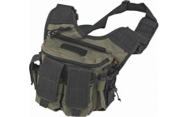 US PeaceKeeper P20305 Rapid Deployment Pack Range Bag Tactical 600D Polyester 12" x 10" x 3" OD Green