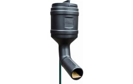 On Time 71800 T-Post Gravity Feeder, 80 lb Capacity, UV-Resistant Polyethylene, Dual Mounting Options.