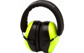 Pyramex VGPM8031C VG80 Earmuffs Hearing Protection Hi-Viz Lime NRR 26dB Low Profile Design