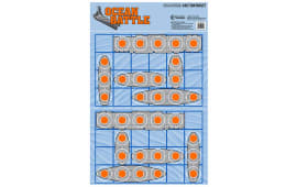 Action Target Ocean Battle Paper Targets 23"x35" 100-Pack Hanging Game GSOCEAN100