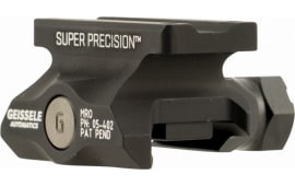 Geissele Automatics 05-402B Super Precision Optic Mount For Trijicon MRO Aluminum Black Hard Coat Anodized Finish