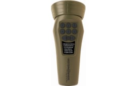 Western Rivers WRC-GC6S Mantis Six Shooter Electronic Call Multiple Sounds Attracts Predators Brown Plastic