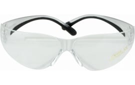 Walkers Game Ear Gwpywsgclr Shooting Glasses Youth & Women Polycarbonate Clear Lens Black