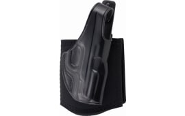 Galco AG652B Ankle Glove Holster Fits Ankles up to 13" S&W M&P 9/40 Steerhide Black