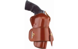 Galco WG126 Wheelgunner Belt Ruger Redhawk Steerhide Tan