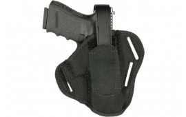 Blackhawk 40PC06BK Pancake Ambidextrous Nylon Sz 6 3.25-3.75" Barrel Medium/Large Auto Nylon Black