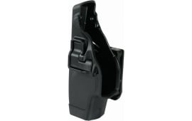 Blackhawk 44H000BKR Serpa Level 2 Lock Duty For Glock 9/40 Polymer Black