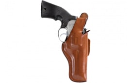 Bianchi 10237 Thumbsnap Belt Holster 4" Barrel S&W 586/686/Similar L Frame Leather Tan