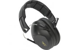 Browning 12682 Buck Mark II  27 dB Over the Head Black Ear Cups with Padded Black Headband & Buck Mark Logo for Adults