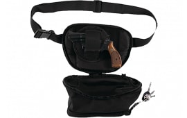 Bulldog BD850 Fanny Pack  Size Small Black Nylon Waistband Ambidextrous