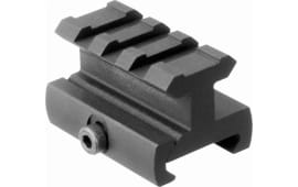 Aim Sports ML110 Riser Mount  Black Anodized Medium Profile Picatinny/Weaver Mount 0.75" Mount Height Aluminum AR Platform