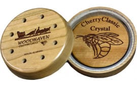 Woodhaven WH055 Cherry Classic  Friction Call Attracts Turkeys Natural Crystal/Wood
