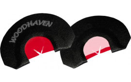Woodhaven WH302 Red Ninja Power V Diaphragm Call Triple Reed Turkey Hen Sounds Attracts Turkeys Black