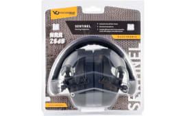 Pyramex VGPME20 Venture Gear Sentinel Muff 26 dB Over the Head Black Ear Cups with Padded Black Headband for Adults 1 Pair