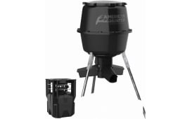 American Hunter AH225XDPRO XD-Pro w/Nesting Hopper 16 Programs 1-60 Seconds Duration 30 Gallon Capacity Black