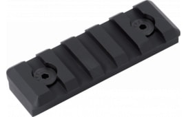 Timber M5SPRBL M-Lok Picatinny Rail  AR-Platform 5-Slot Black Hardcoat Anodized