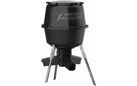 American Hunter AH225GRAV Gravity Feeder w/Nesting Hopper 30 Gallon Capacity Black