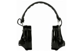 Peltor MT20H682FB09SV SwatTac V Hearing Defender Headset 23 dB Over the Head Black Ear Cups with Black Headband for Adults 1 Pair