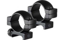 1" Scope Rings 2 Screws Per Ring Medium Height Weaver/Picatinny Rail mount - Black - TG8960B1