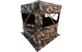 Bog-Pod 1134435 Prevail Sitting Hub Blind Mossy Oak Terra 600D Polyester
