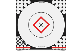 Birchwood Casey 34195 Shoot-N-C Open-Sight Target Bullseye Adhesive Paper Target 17.25" 5 Pack